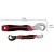 Pack Of 3 Tool Kits: Aiwa 40 Pcs Wrench Toll Kit + 45 In 1 Professional Hardware Tools + 2 Snap N Grip Tools