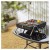 DOUBLE SIDED FOLDABLE BBQ GRILL
