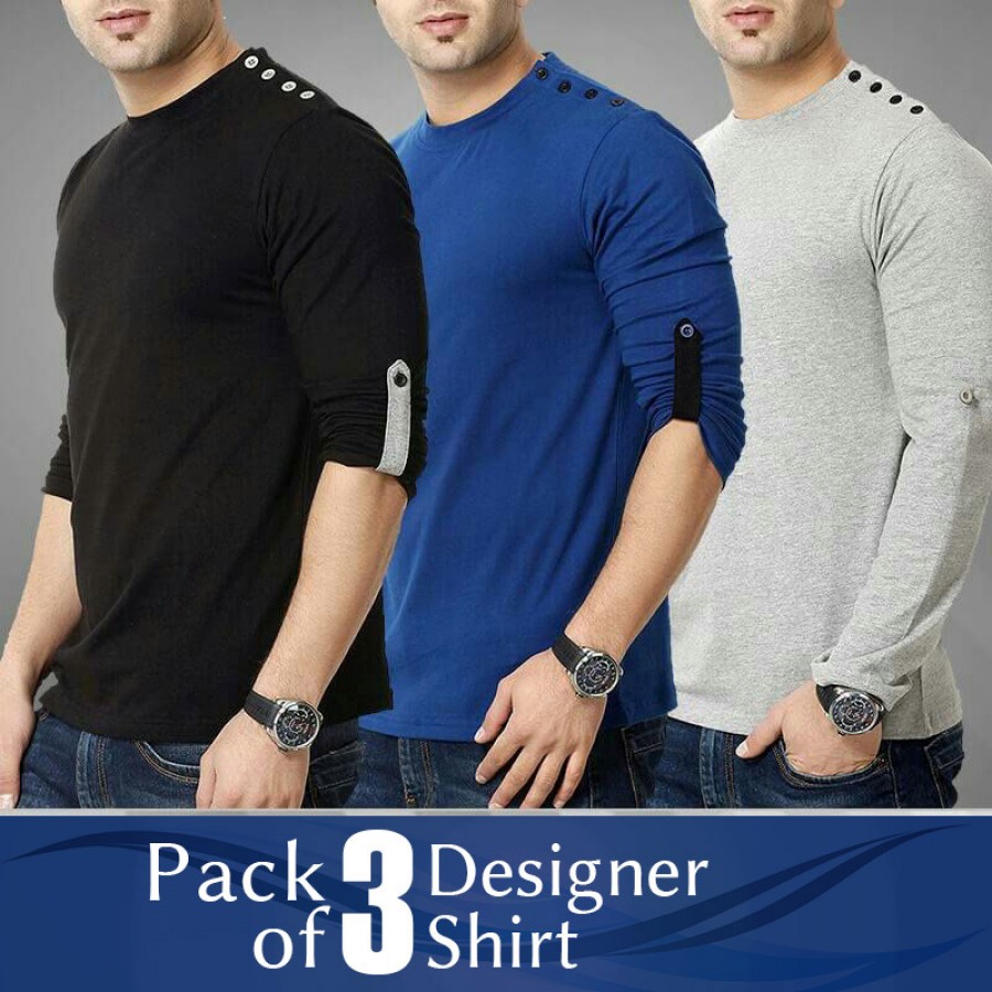 Pack Of 3 Designer Shirt
