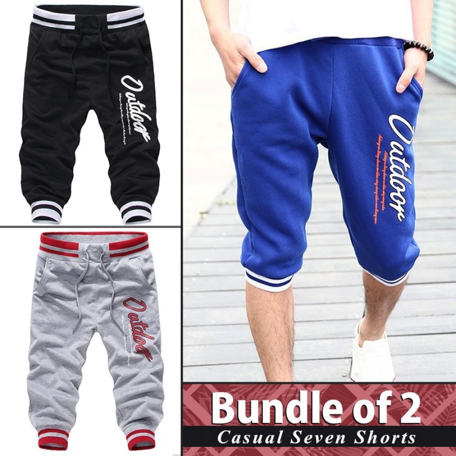 Pack of 2 ( Casual Seven Shorts )