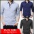 Pack of 3 Cross Stitch Full sleeves Polo T Shirts