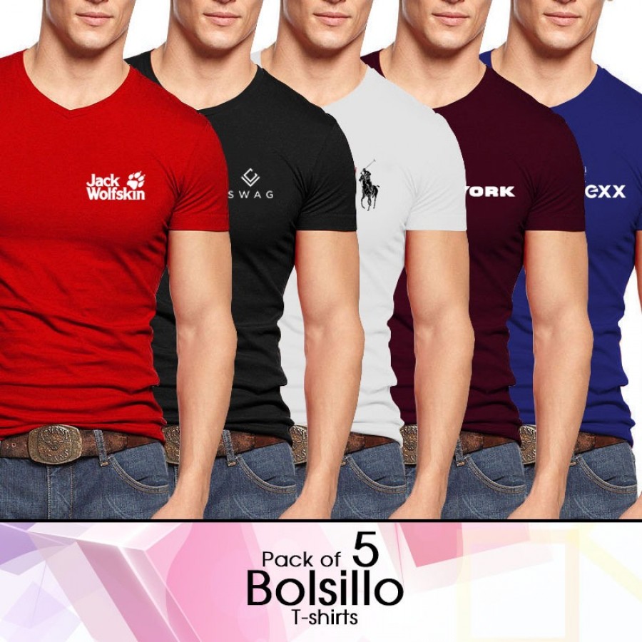 Pack Of 5 Boisillo T-Shirts