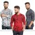 Pack of 3 stained t shirts