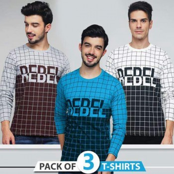 Pack of 3 Rebel T-Shirts
