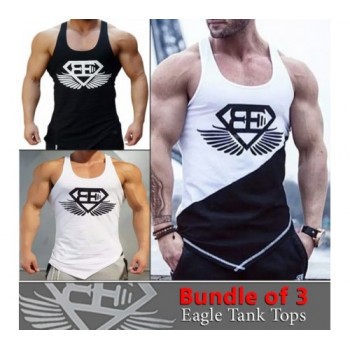 PACK OF 3 EAGLE TANK TOP