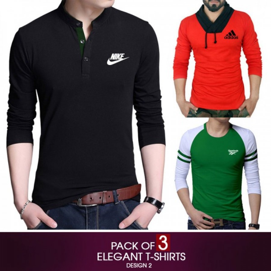 Pack of 3 Elegant T-Shirt Design 2
