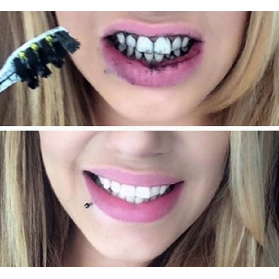 CHARCOAL TEETH WHITENER TOOTHPASTE - ALL NATURAL