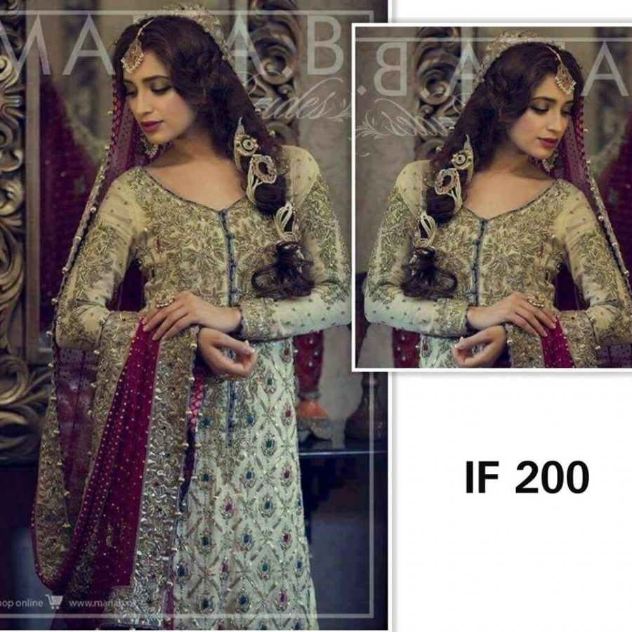 Designer Embroidered 3 piece Suit  (IF 200)