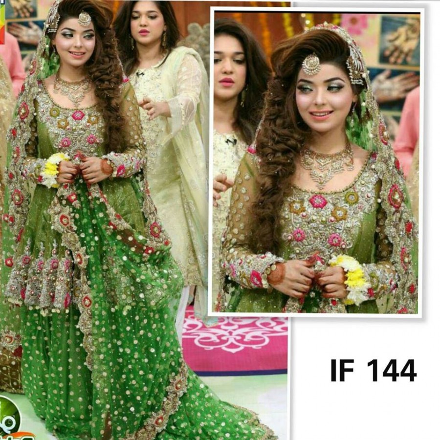 Designer Embroidered 3 piece Suit  (IF 144)