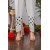 Candy polka dot embroidery cigrate pant - Design 4