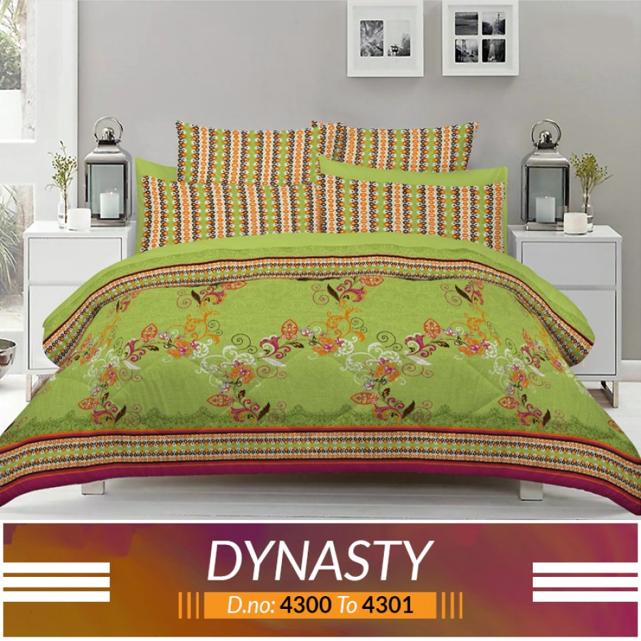 3 piece King Size Bed sheet  ( D.no:4300 to 4301 )