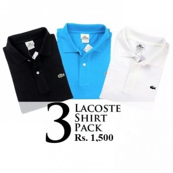 Pack of 3 LAC POLO T-Shirts