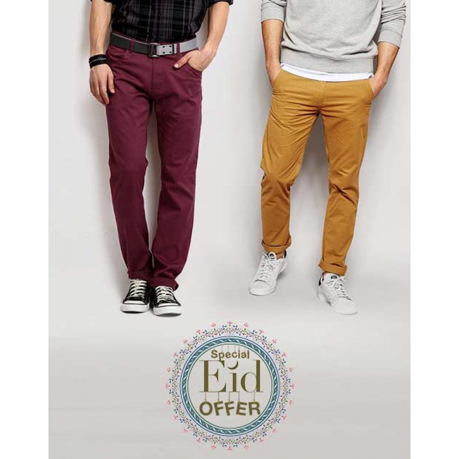 Pack Of 2 Chinos Bundle offer