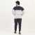 Grey GK Multicolour Fleece Winter Designer 2020 Track Suit With Jacket And Trouser For Men - Design 3