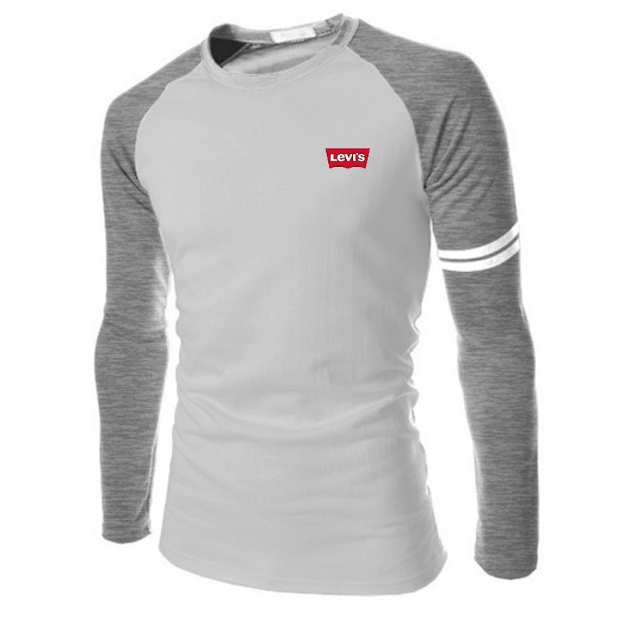 Pack of 3 Strip Sleeves Raglan T-shirt Design 3