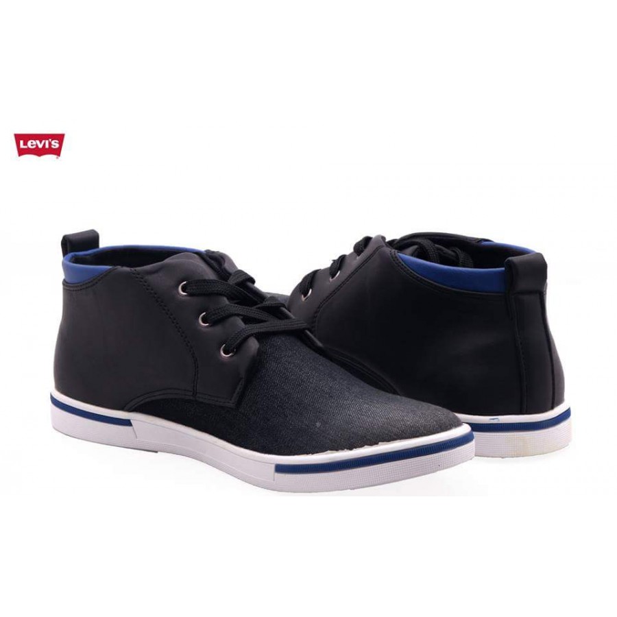 Levis Stylish Casual Shoes in Black L2