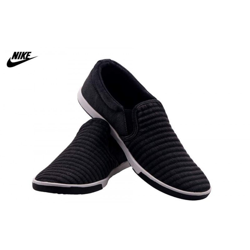 Nike Stylish Black Comfort Loafer Shoes N2