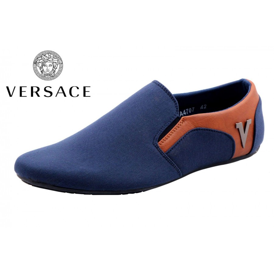 Versace Men Blue Shoes V4