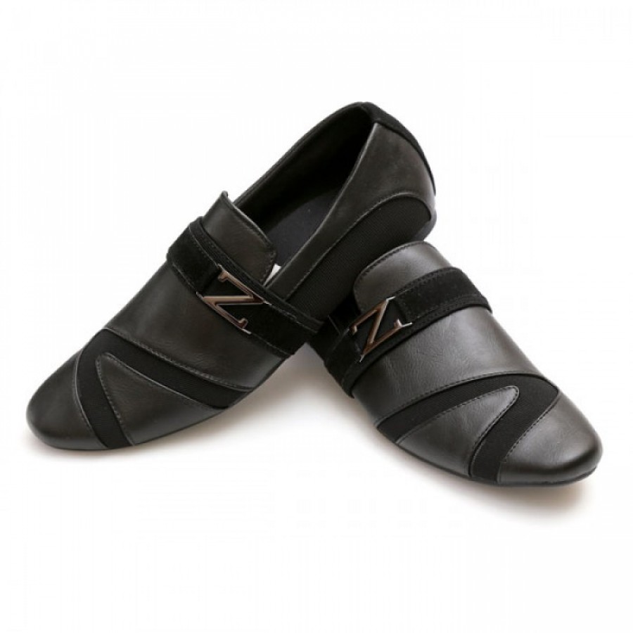 Zara Black Stylish Design Loafers Z7