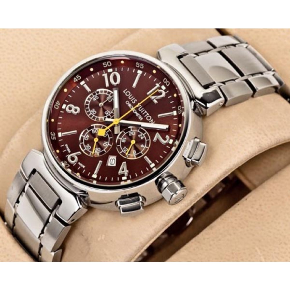 Watches for Men : Louis Vuitton Tambour Chronograph Bracelet
