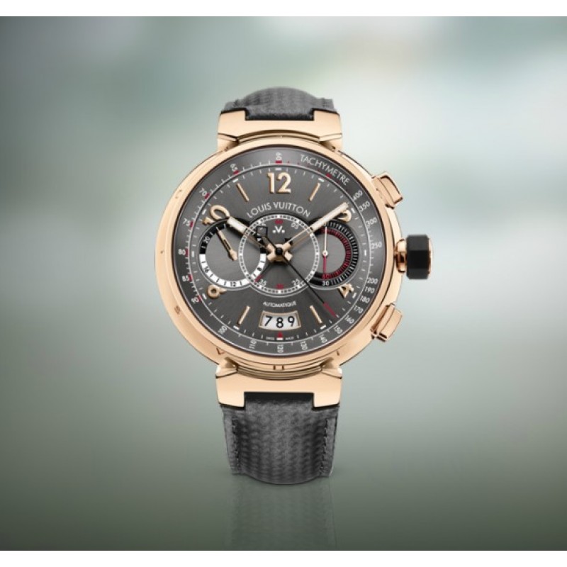 Watches for Men : Louis Vuitton Tambour Chronograph Golden