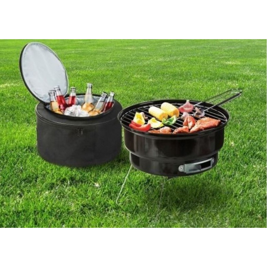 BBQ GRILL & COOLER BAG COMBO