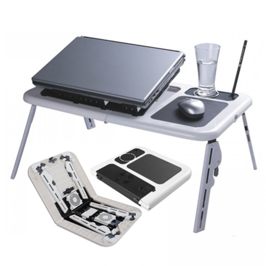 E-Table (Table With Laptop Cooling Pad)