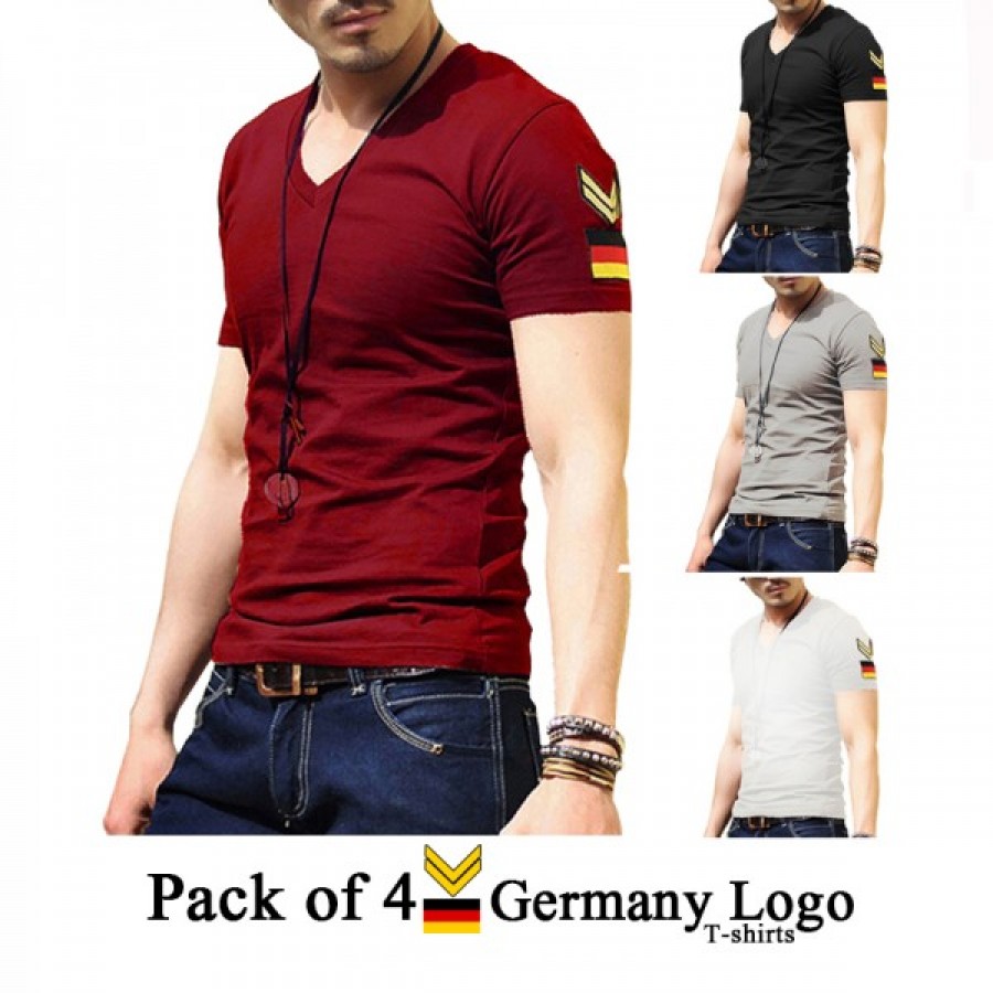 Pack of 4 Germany Logo T-shirts