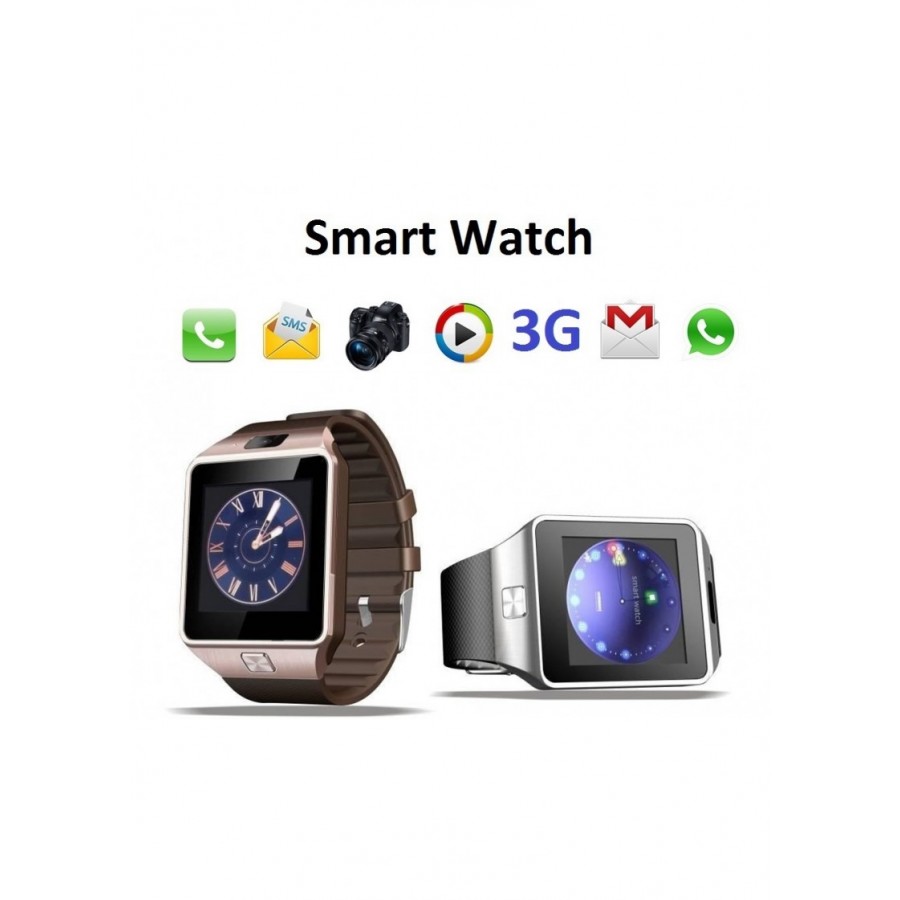 DZ09 Smart Watch with Bluetooth, Camera and Sim Rs 1,799