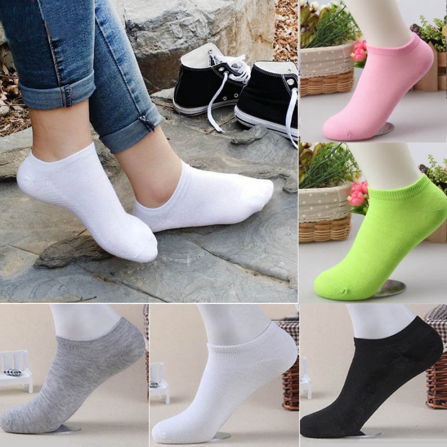 Ladies Ankle Warm Winter Cotton Socks (12 Pack)