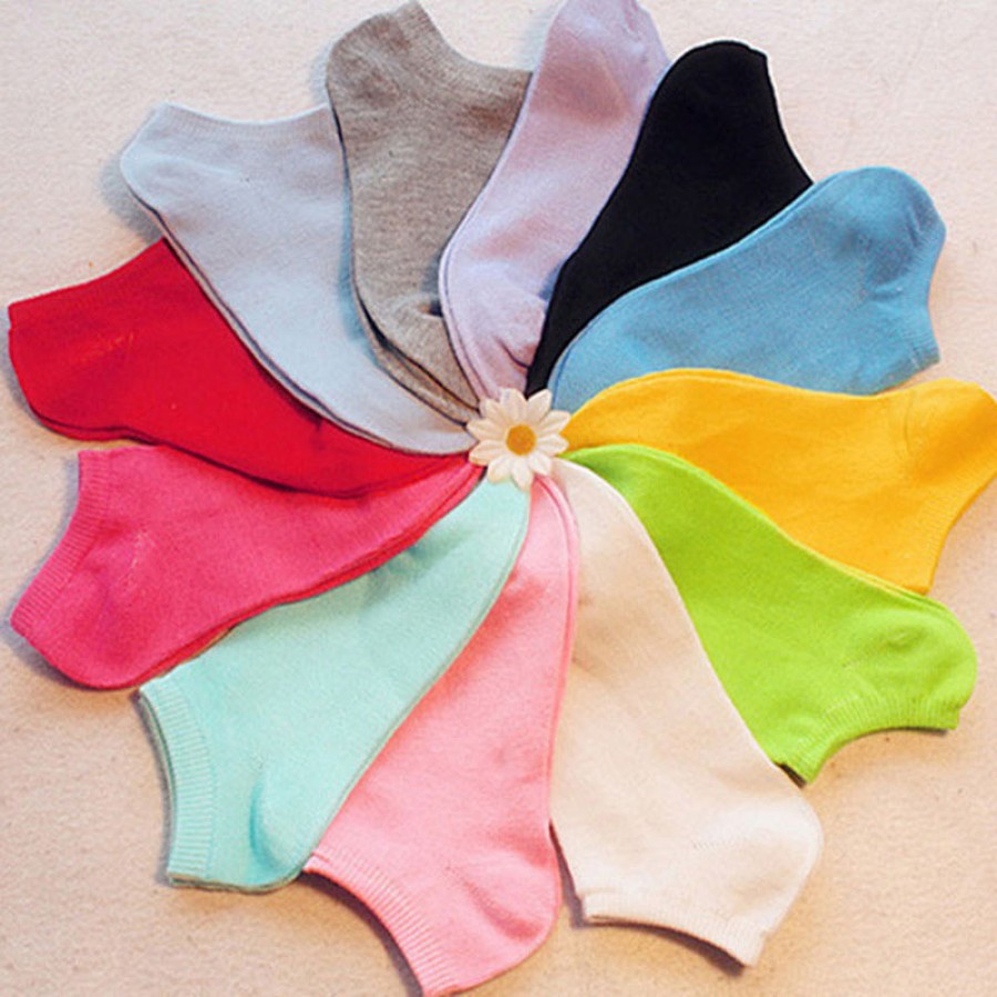 Ladies Ankle Warm Winter Cotton Socks (12 Pack)