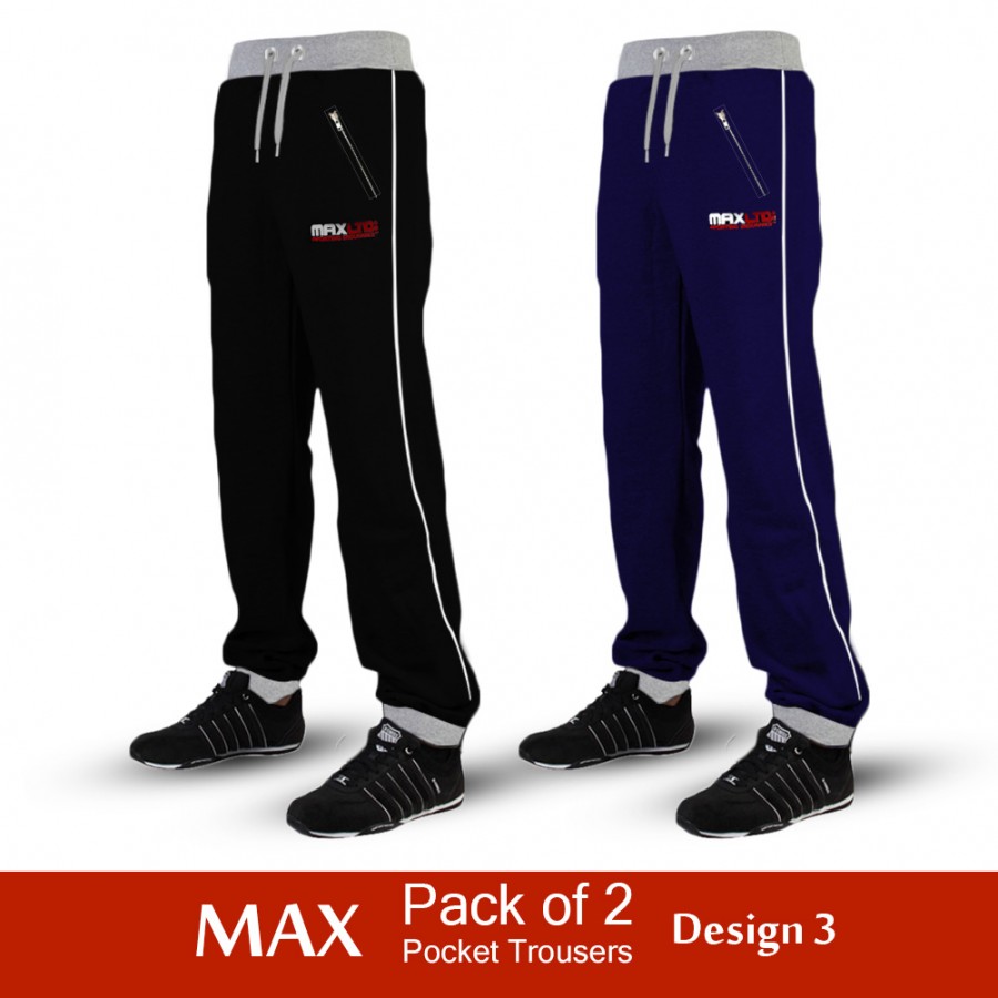 Pack of 2 Max Pocket Trousers Design 3
