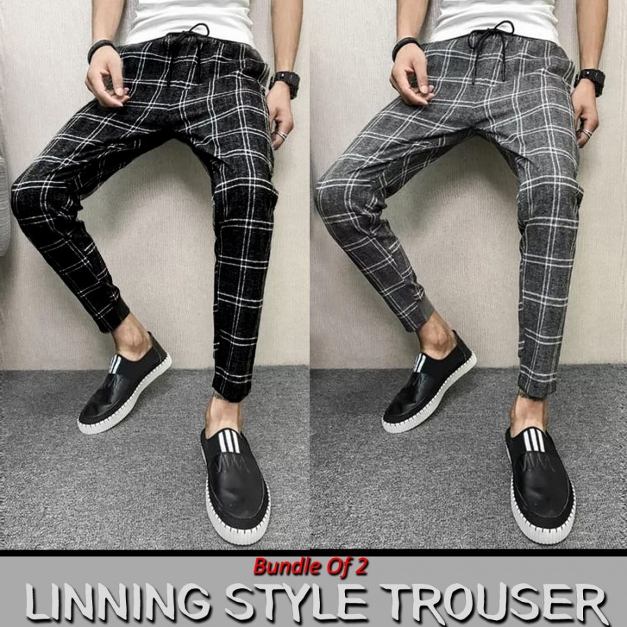 Bundle of 2 Linning Style trouser 