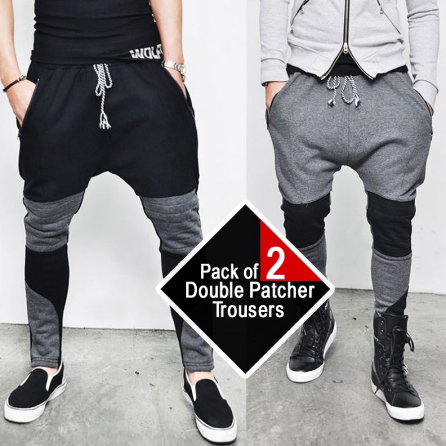 Pack of 2 Double Patcher Trousers