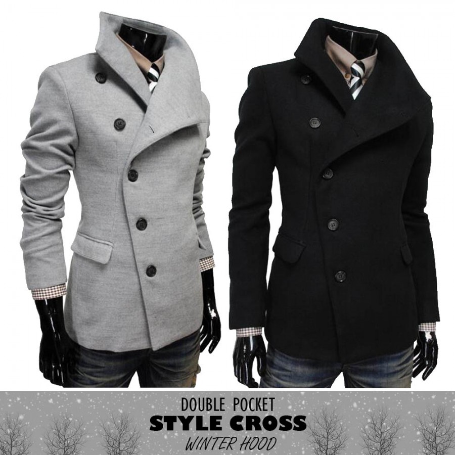 Double Pocket Style Cross Winter Hood
