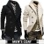 Four Button Coat Style Fleece Jacket For Men