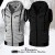 Pack of 2 Jaqueta Front Zipper Sleeveless Hoodies - Design 2