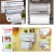 Triple Paper Dispenser Tri wrap, Foil Paper, Cling Cutter, Kitchen Tool