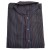 Black Yarn Dyed Stripes Kurta for Men - Design 2