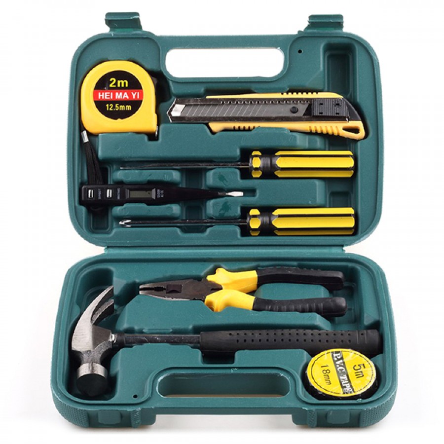 Pack Of 9 Tool Box Set – Hand Maintenance Tool Set