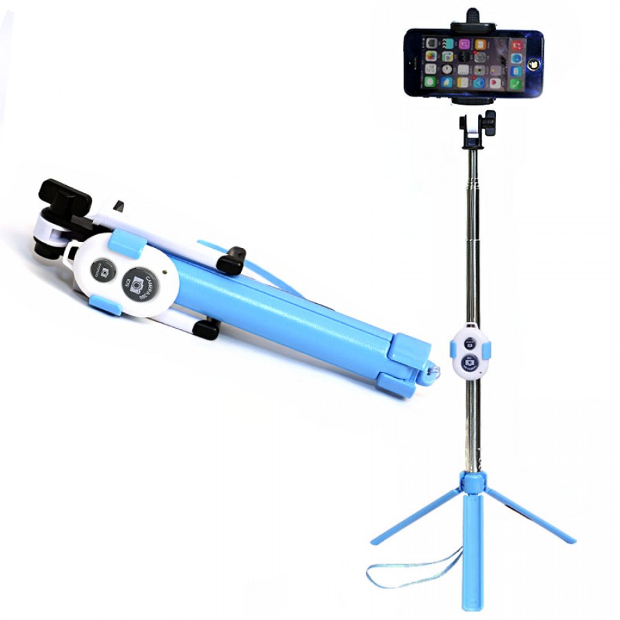 Selfie Stick With Tripod Stand (Bluetooth)