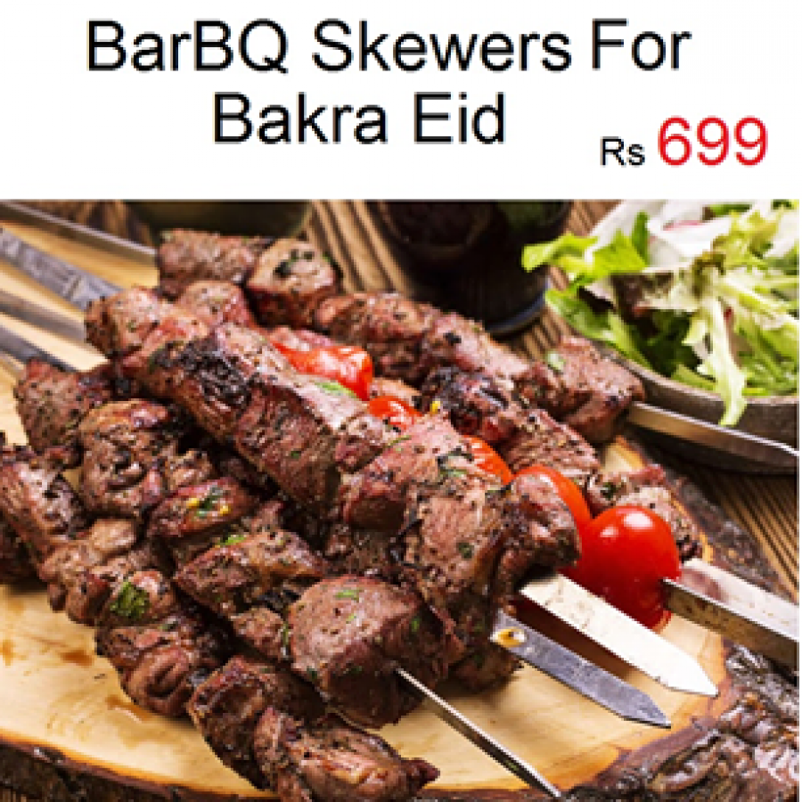 Barbq Skewers for Bakra Eid