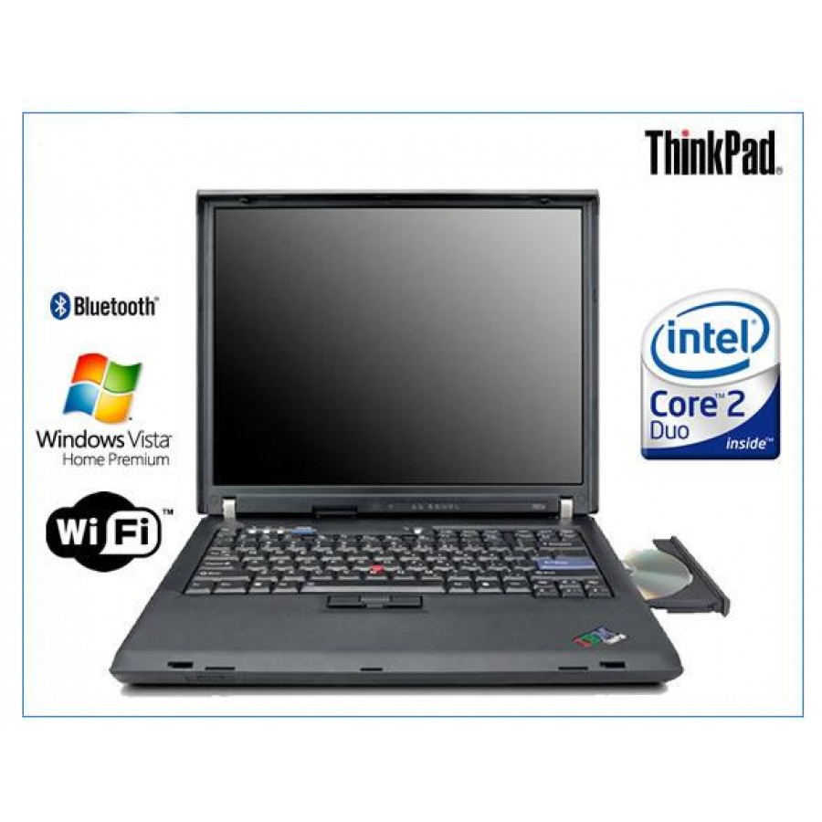 Lenovo Thinkpad R61 (AMD Dual-Core, 80GB HDD, 2GB RAM