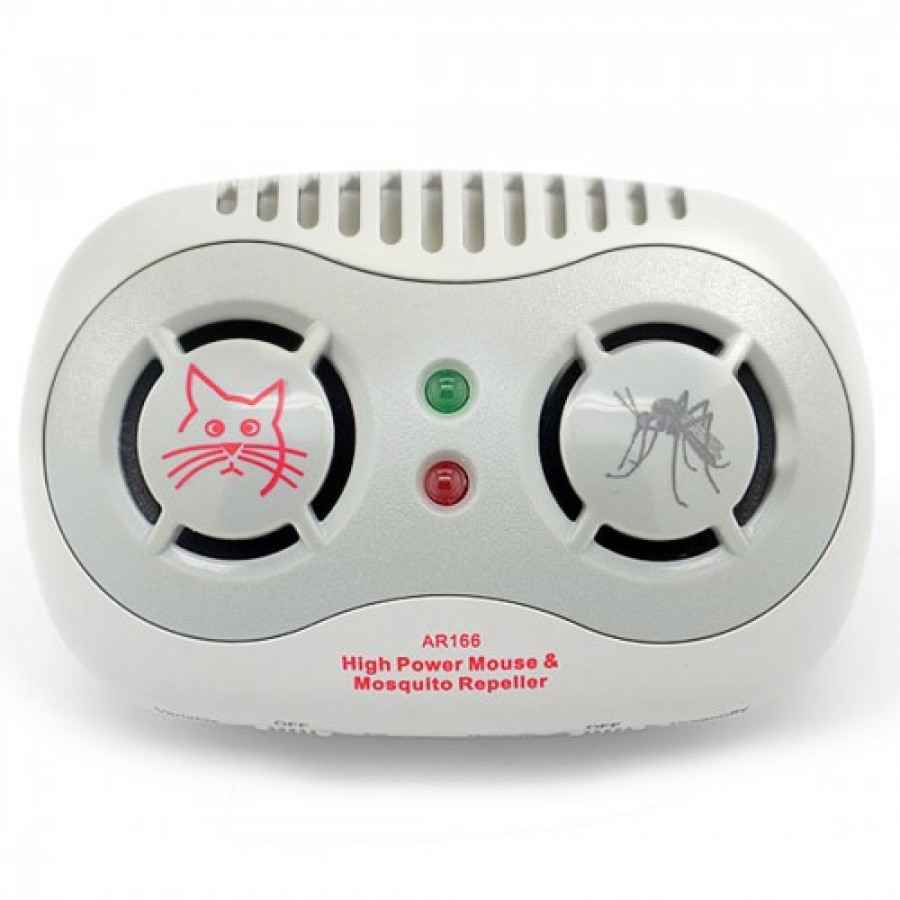 Super Ultrasonic Mouse & Mosquito Sonic Repellent Portable Repeller 