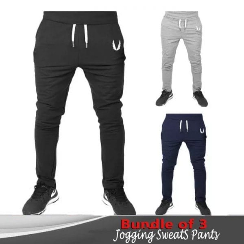 Men's Clothing : Bundle of 3 Jogging Sweats pants