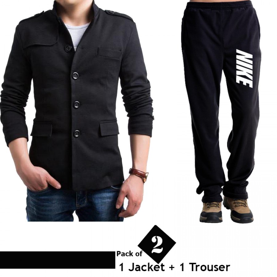 Pack of 2 Combo (1 Jacket and 1 Trouser)