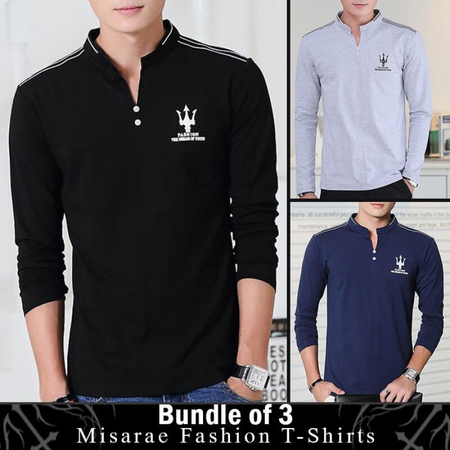 Bundle of 3 Misarae fashion t-shirts