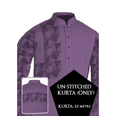 New Un-stitched Kurta ONLY HJ Style D-117